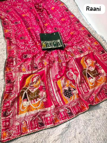 Vinayak meenakari dulhan designe saree india wholesale clothing  - wholesale export